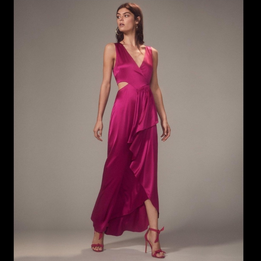 A.L.C Long Silk Dress